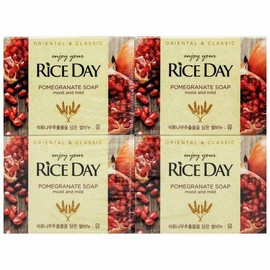 Lion Rice Day Milk Soap 90g 4-Pack 6ea