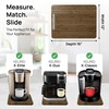 Ibyx Elegant Sliding Tray for Your Coffee Maker & Heavy
