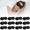 Bonuci 12 Pack Sleep Mask Blackout 3D Eye Mask for