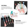 WOONEKY 5pcs Xmas Themed Makeup Brush for Girls Creative Cosmetic