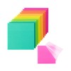 Mr. Pen- Plastic Sticky Notes, 3”x3”, 12 Pads, 600 Sheets,