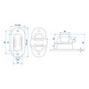 PAT Europe B.V. Plastic Screw Lock for Oval Eyelets B