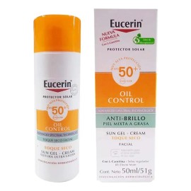 Eucerin Control Toque Seco Protector Solar Fps50+ 50ml