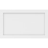Ekena Millwork 30"W x 18"H x 5/8"P Cornell Flat Panel
