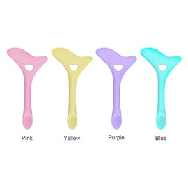 Eyeliner Stencils Wing Tips, Silicone Eyeliner Aid, Marscara Drawing Aid, Lipstick Wearing Aid,Multifunctional Eye Makeup Tool Kit Quick Stencil Aid Eyeliner Molds Eyeliner Stencil Pads (Blue)