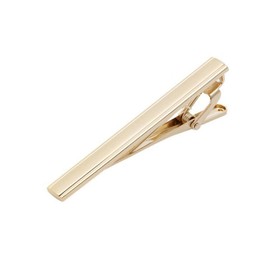 Classic Mens Tie Clips Long Styles Tie Pins Minimalist Necktie Tie Bar Clasp Clip Clamp Pins Best Gift For Men Business Party Wedding Best Gift and Daily Life (Gold)