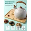 Tea Kettle, BELANKO 85 OZ / 2.5 Liter Whistling Tea