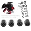 RC Hex Wheel Hub Adapter Hub Widening Connector for Traxxas