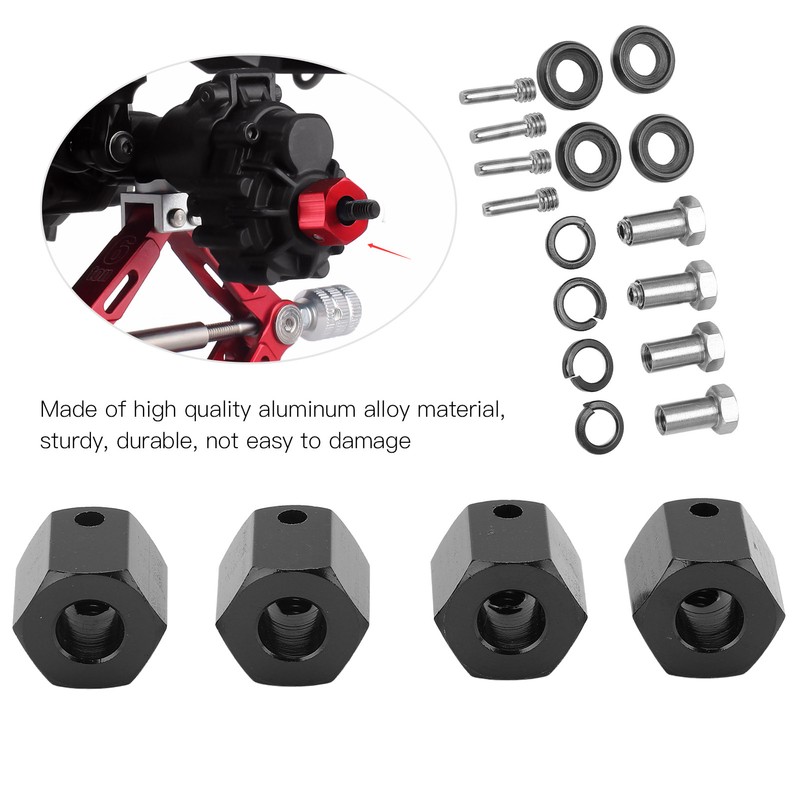 RC Hex Wheel Hub Adapter Hub Widening Connector for Traxxas