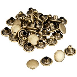 Family Tool (Family Tool) Double-sided kasime Large (Head Diameter 9 mm Set of X Foot Length 7 mm) Antique Gold 20 Pairs 56293