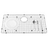 Starstar Kitchen Sink Bottom Grid, Stainless Steel, 30" x 17"