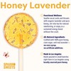 Sparko Sweets Natural Honey Lavender Tea Lollipops, 18 Pieces, No