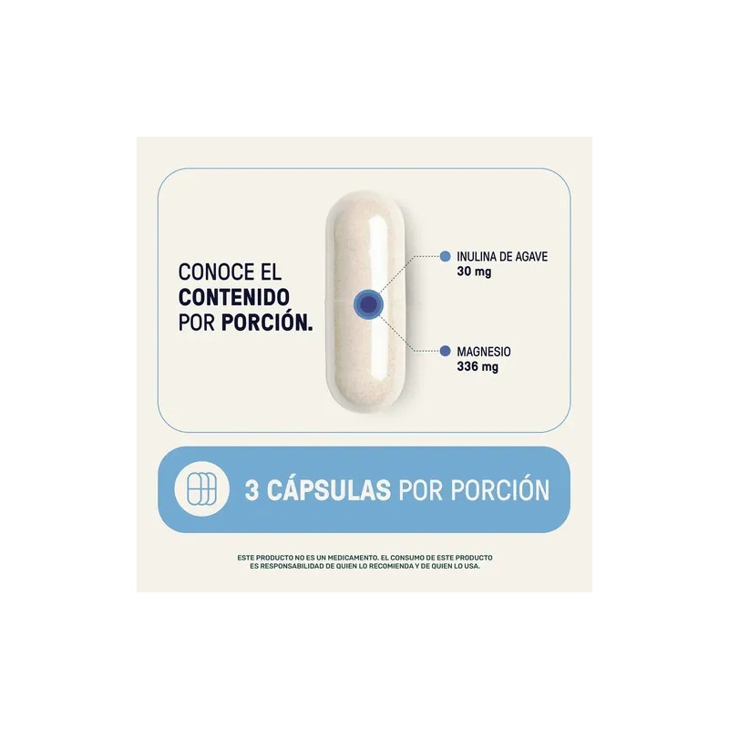Citrato Magnesio Alta Pureza 270 Cápsulas Life360 Sabor