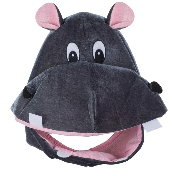 Tigerdoe Hippo Hat- Animal Hat- Hippopotamus Costume- Funny Animal Costume Hats
