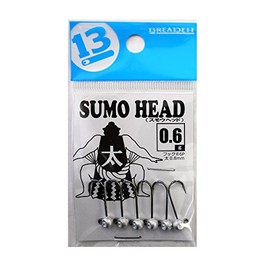 ブリーデン(BREADEN) ジグヘッド スモウヘッド太0.8mmフック(6本入)0.6g.