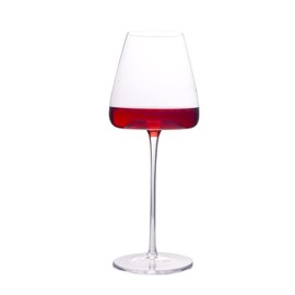 HALAWAKA Lead-Free Crystal Concave Bottom Red Wine Glasses Goblet（2PC - Black Bow Tie Crystal Wine Glass Champagne Glasses Bordeaux Cocktail Glass Cup