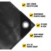 Core Tarps Extreme Heavy Duty 20 Mil Tarp Cover, Waterproof,