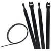 8" Long Hook & Loop Wrap Cable Ties - 25