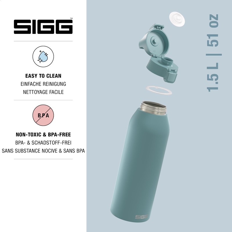 SIGG - Stainless Steel Drinking Bottle - Shield ONE Morning
