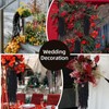 Jtoder 5Pcs Dried Amaranthus Hanging Flowers, Natural Preserved Flower for