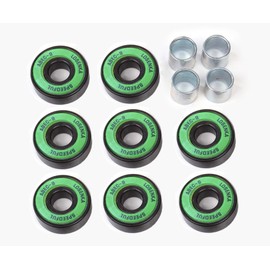 Namiki Trading ABEC9 Skateboard Bearings with Spacer & Case