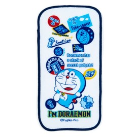 Sanrio 044539 Doraemon I'm Doraemon Petite Towel Set, 100% Cotton, Character 3.5 x 0.1 x 7.1 inches (9 x 0.3 x 18 cm)