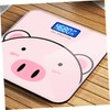 IWOWHERO 1PC USB Charging Cartoon Body Weight Scale Durable Tempered