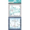 Papier House PRODUCTIONS shkr-0006e Shaker Beach Shaker (Pack of 3)