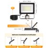 MEIKEE 60 W LED Spotlight with Motion Sensor Outdoor 5900LM