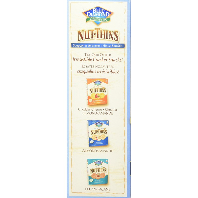 BLUE DIAMOND Nut Thins, Hint of Salt, 120 g