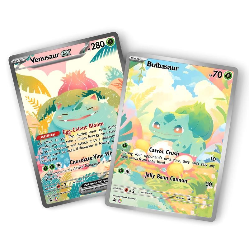 Adorable Easter Pokemon | Custom Fan-Art Pokemon Cards | The