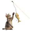 SPOT Fanatic Fish Teaser Wand for Cats – Realistic Fish