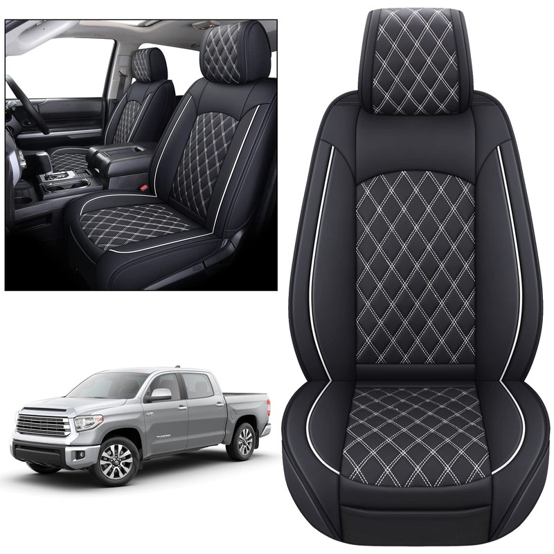 YIERTAI Seat Covers for Toyota Tundra Truck Custom Fit 2008-2023