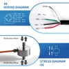 Load Cell with Amplifier Readout Display Sensor Transmitter Test Compression