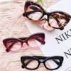 OWTXIS Oversized Cat Eye Reading Glasses for Women, Stylish Designer