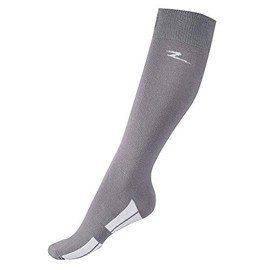 Horze Soft Comfort Coolmax High Knee Socks Steel Grey 6-7.5