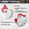 Climbing Ascender Rope Grab Fall Protection Belay Device Tree Climbing