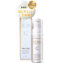 sai-sai Bubble Essence VC200 (Foam, Vitamin C Serum, 1.6 fl oz (45 ml), Vitamin C Derivatives, High Concentration, High Penetration, High Moisturizing, Firm, Gloss, Pores, Transparency, Skin Care