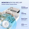 APEC WATER WiFi Water Leak Detector for Home, App Connected