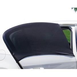 MOXVIO Car Sun Shade 2Pack, Car Blinds for Rear Window, Baby Sun Shade, Sun Visor Snoozeshade for Kids/Baby/Adults/Pets - 100x45cm Fits Most Cars Universal Size UV Proof