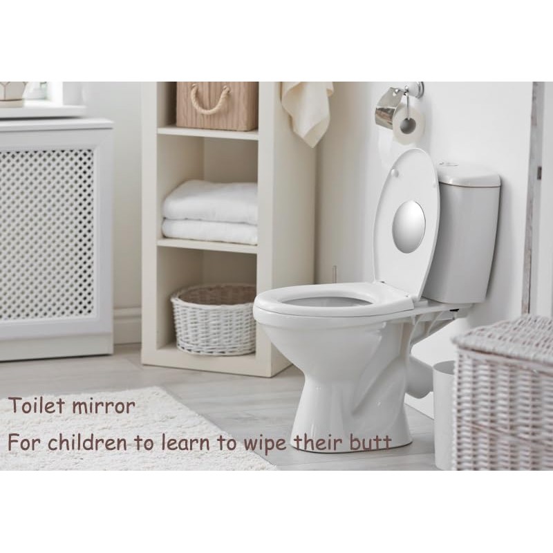Toilet Mirror for Wiping Potty Training Kids Compact and Convenient