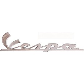 Emblem/Schriftzug Vespa für Seitenhaube - Vespa PX 80-200 - selbstklebend 150x50mm