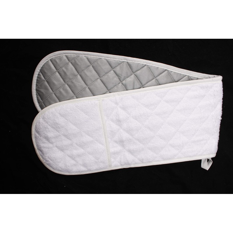 ARCLIBER Double Mitts Heat Resistant Potholder Double Oven Mitts for