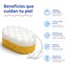 Esponja Doble Textura Exfoliante Baño Taio Limpieza Corporal