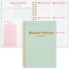 MSTONAL Undated Weekly Planner, 52 Sheets Weekly Goals Notebook, 6.4x8.4