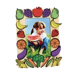 Colorations Self-Adhesive Fruit & Veggie Foam 500 pieces (Item # SAFVFOAM)