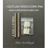 "Handmade" Duck Call Reeds And Cork Kit 14 Mil reeds
