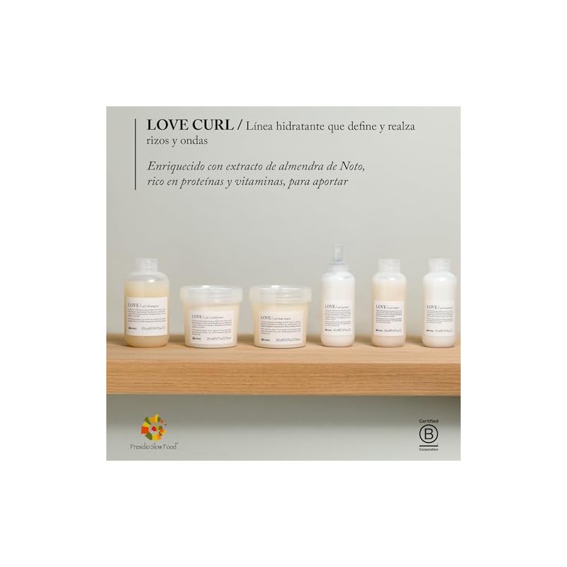Davines LOVE CURL Cream | Crema sin enjuague Anti-frizz para