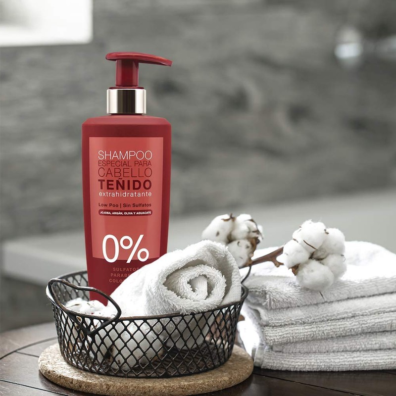 Tulipan Black Coloured Hair Shampoo Sulfate and Parabens Extractor-Ratant 500