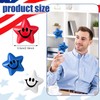 60 Pieces Patriotic Foam Star Stress Ball Bulk Mini Foam